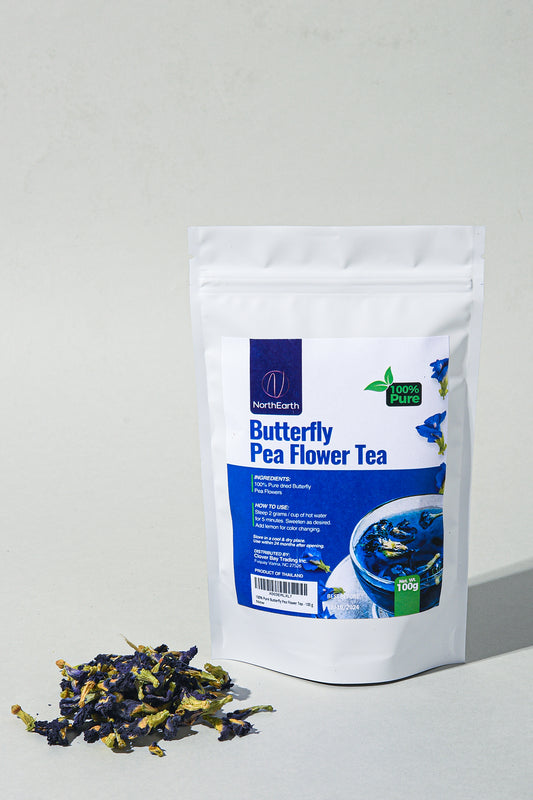 NorthEarth 100% Pure Butterfly Pea Flower Tea